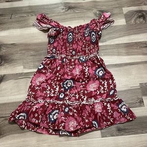 %100 Cotton Floral Summer Dress Size Medium Think Natural Life Quality!
